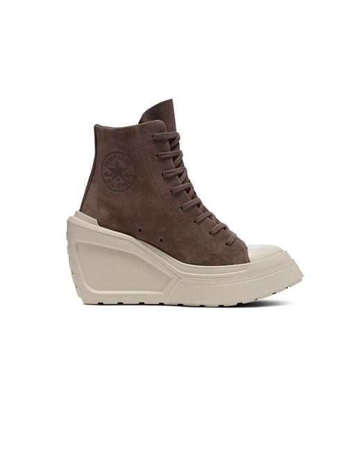 Converse Brown Chuck 70 De Luxe Wedge Co Trainers