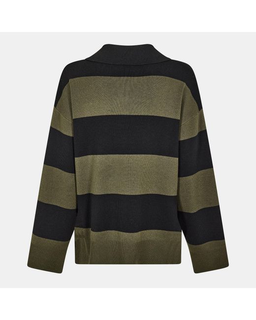 EDITED Green Laiani Polo Sweater