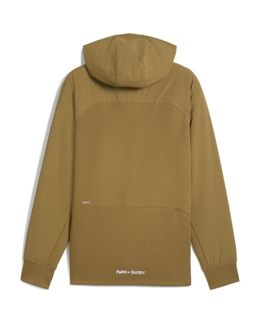 PUMA Green X Saysky Anorak Jacket Performance Running for men