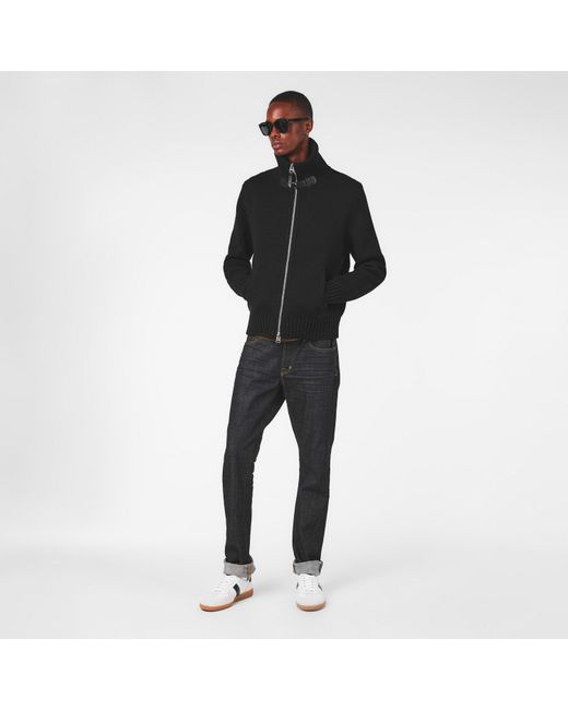 Tom Ford Black Classic Wayfarer Sunglass for men