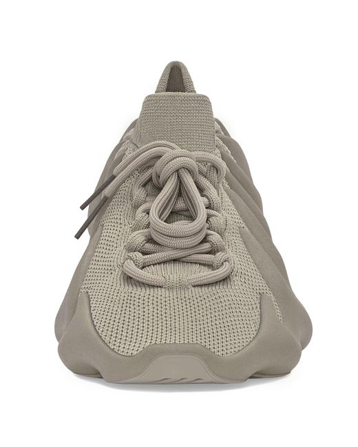 Yeezy Gray 450 Stone Flax Sock-Style Ankle Comfort Sneakers