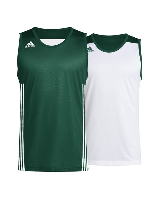 Adidas Green 3G Spee Rev Jrs Basketball Jersey for men
