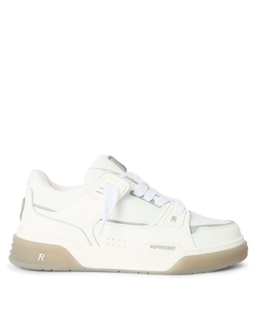 Represent White Low-Top Trainers for men