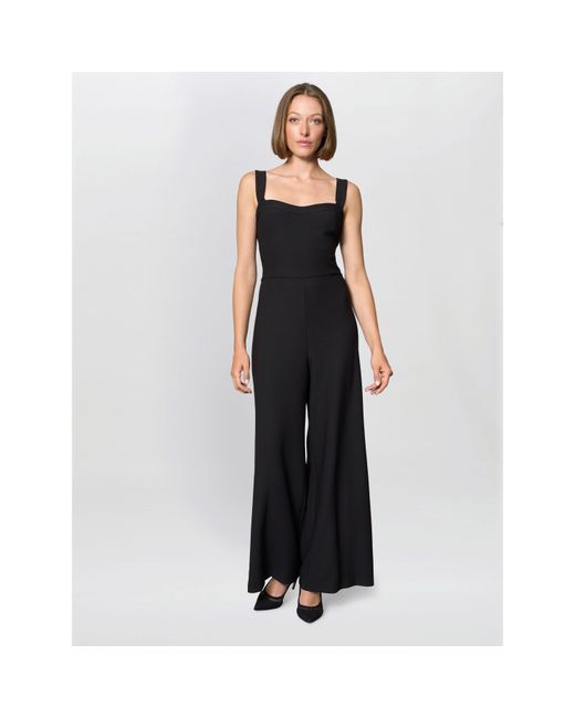 Gina Bacconi Black Emy Wide-Leg Jumpsuit
