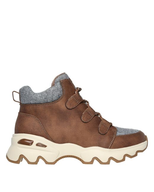 Skechers Brown Biglug Non Waterproof Walking Shoes