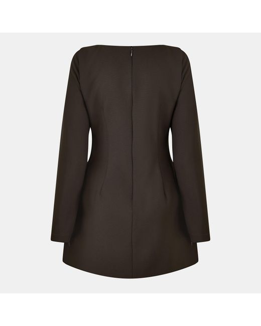 Jack Wills Black Boat Neck Mini Dress