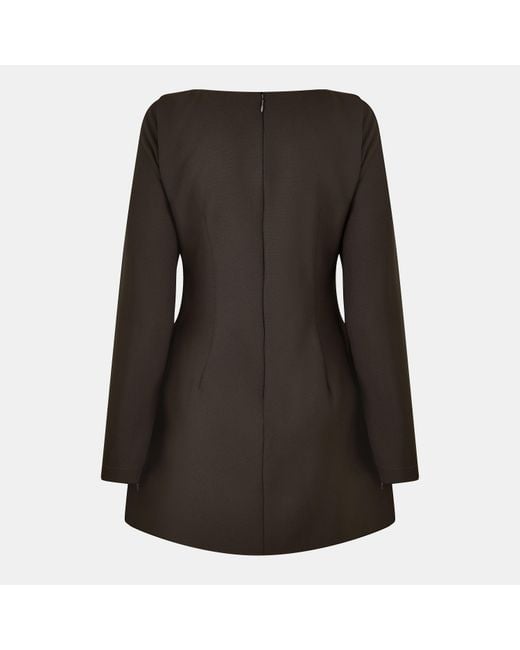 Jack Wills Black Boat Neck Mini Dress