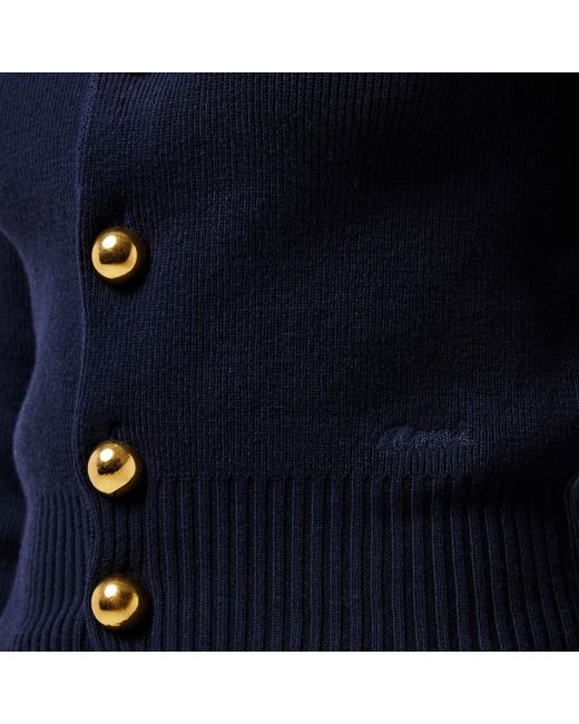 AMI Blue Sailor Cardigan