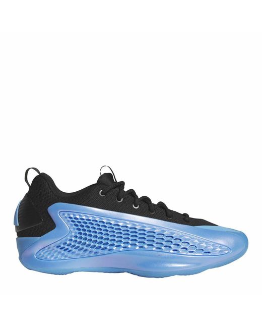 Adidas Blue Anthony Edwards 1 Low Basketball Trainers for men
