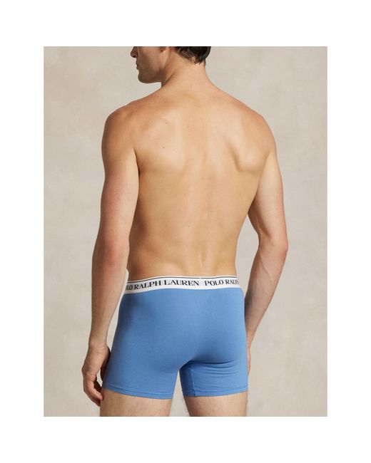Polo Ralph Lauren White 3-Pack Boxer Briefs for men