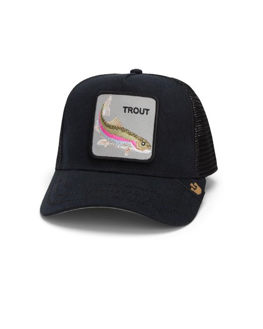 Goorin Bros Black Animal Farm Trucker Cap for men