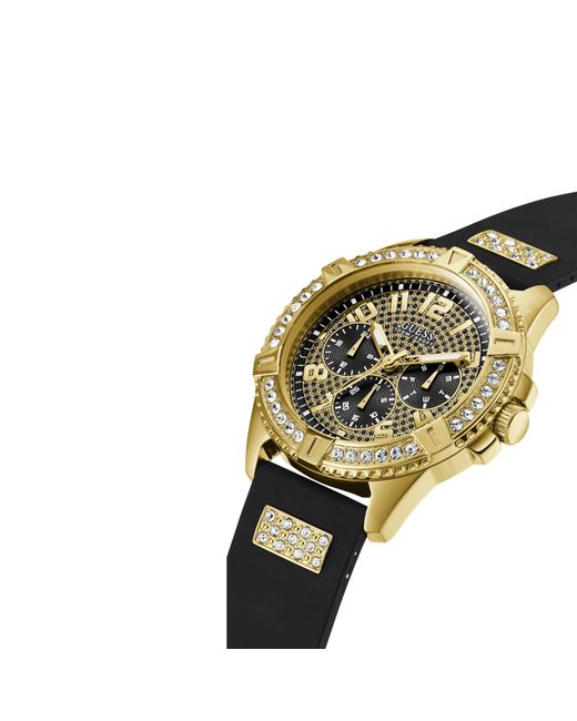 Guess Metallic Gents Watch With Strap for men