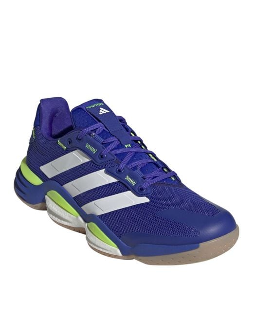 Adidas Blue Stabil 16 Indoor Shoes for men