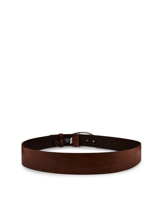 DIESEL Brown Diesel D Buckle Belt for men