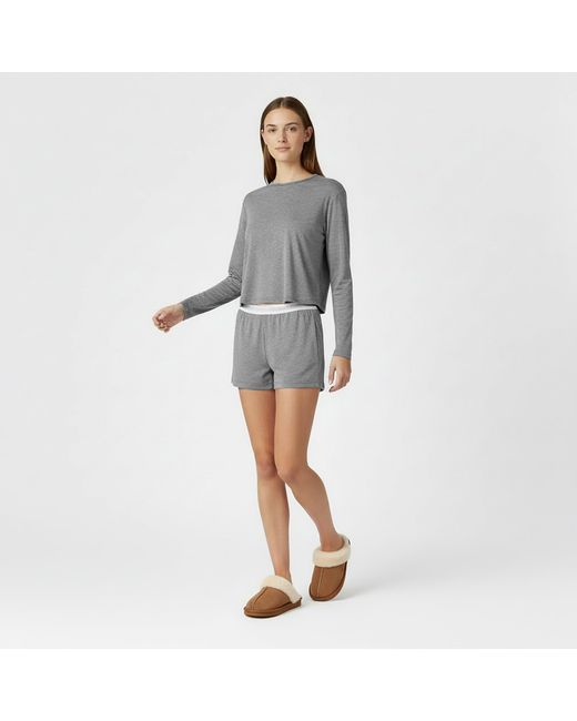 Jack Wills Brown Mule Slippers Ladies