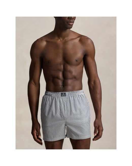 Polo Ralph Lauren Blue 3 Pack Open Boxer Shorts for men