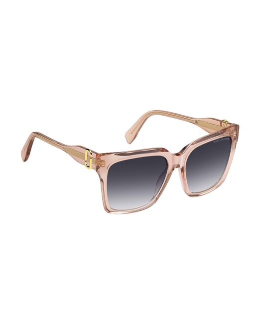 Marc Jacobs Metallic Round Sunglasses