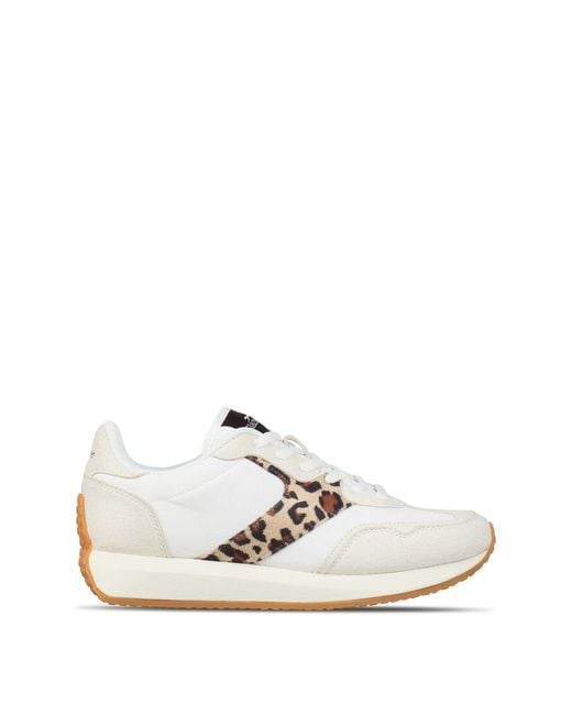 Slazenger 1881 White Slaz Lyon Classic Low-Top Trainers