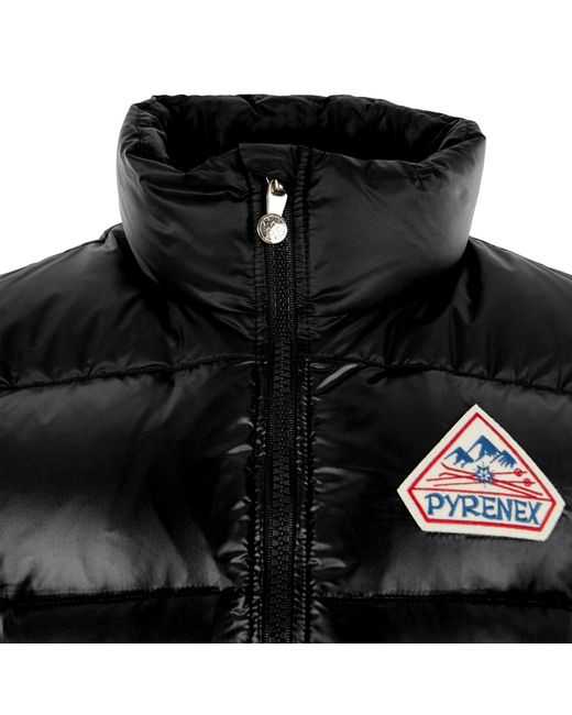Pyrenex Black John Duck Down Short Puffer Jacket for men