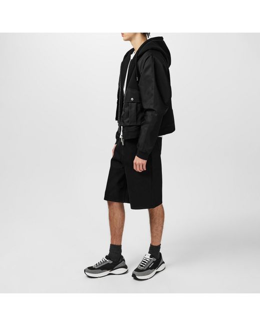 DSquared² Black Suede Dash Sneakers for men