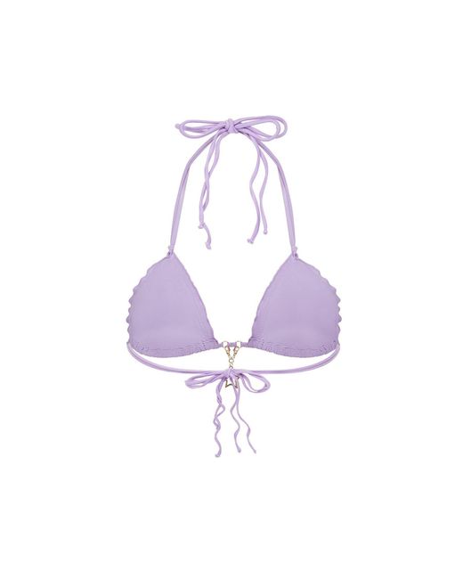 Agent Provocateur Purple Berry Bikini Top