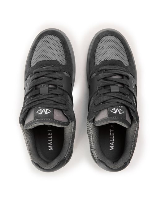 Mallet Gray Fenchurch Chunky Trainers for men