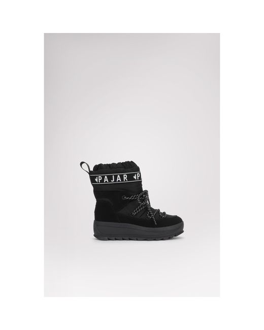 Pajar Black Ankle Wellies