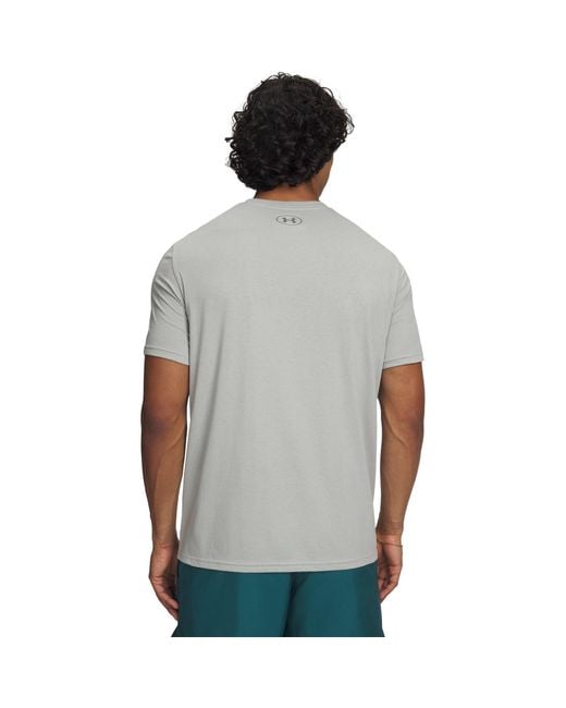 Under Armour Gray Logo T-Shirt for men