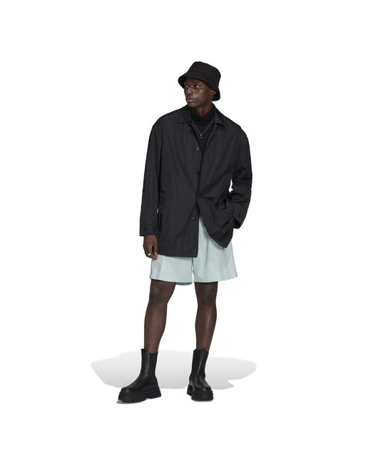 Adidas Originals Black Adicolor Contempo Long Sleeve Overshirt for men