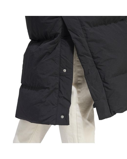 Adidas Black Big Baffle Down Jacket
