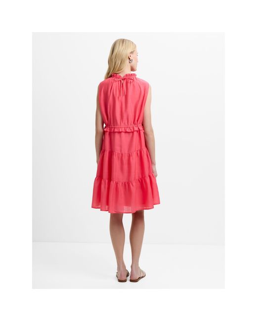 French Connection Red Swing Dress