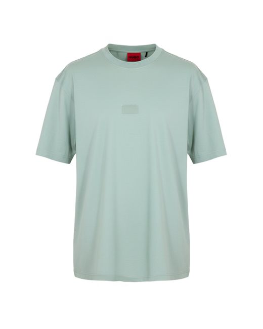 HUGO Blue Delastee Short Sleeve Polo Shirt for men
