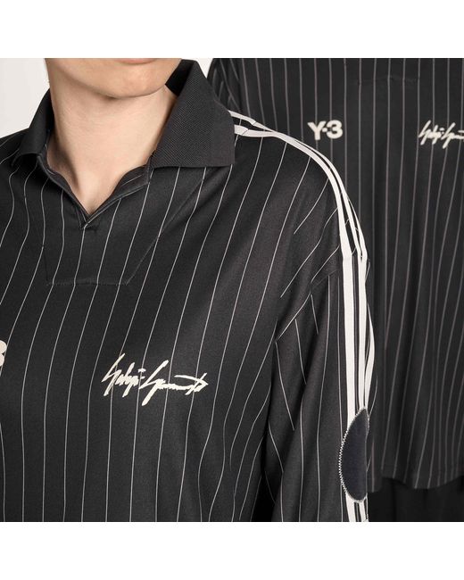 Y-3 Black Elite 5 Long Sleeve Shirt for men
