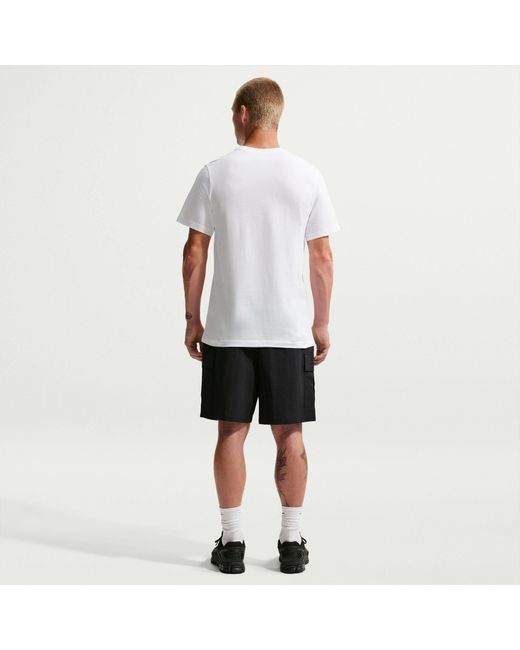 Nike White Icon Futura T-Shirt for men