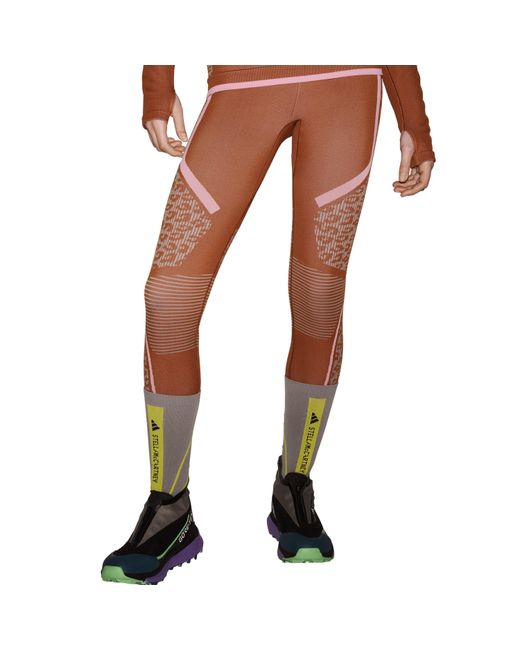 Adidas Orange Leggings