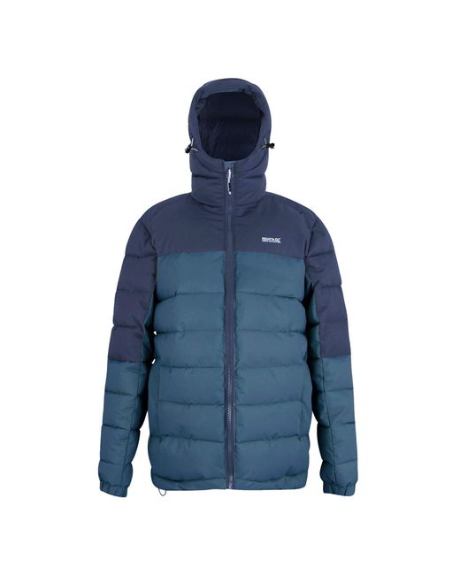Regatta Blue Aldthorn Water-Resistant Quilted Jacket for men