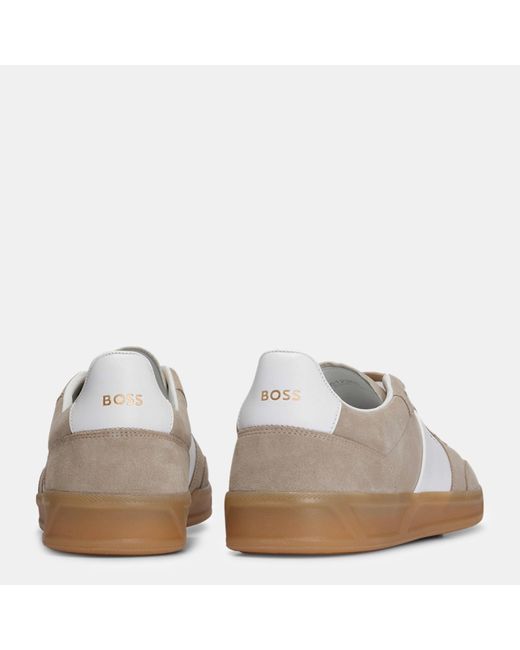 Boss Brown Brandon Tennis Style Trainer for men