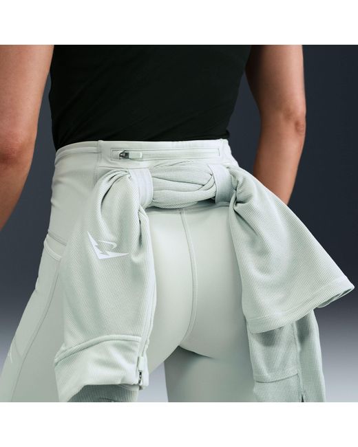 Nike Green Trail 7/8 Running Tights