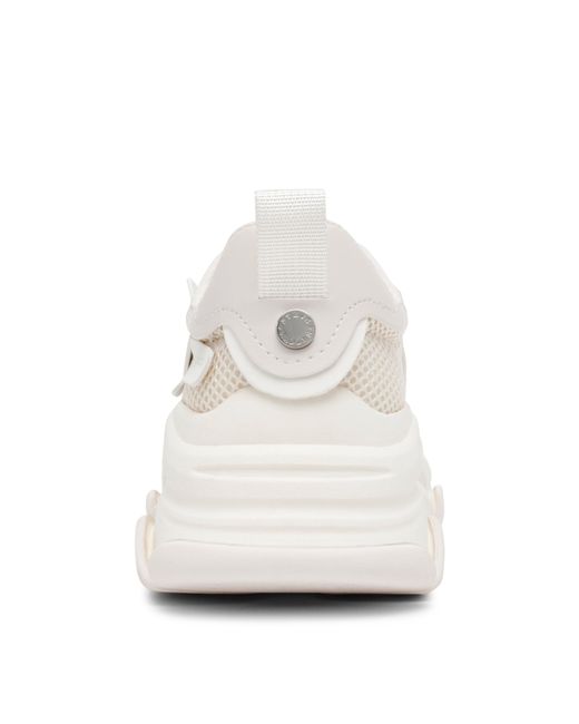 Steve Madden White Possession Chunky Trainers