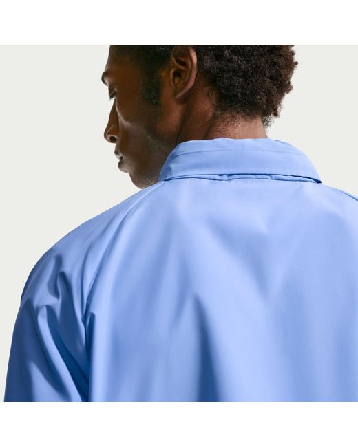 Nike Blue Miler Repel Running Jacket for men