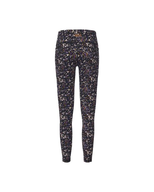 Biba Blue Move Tight Performance Gym Leggings
