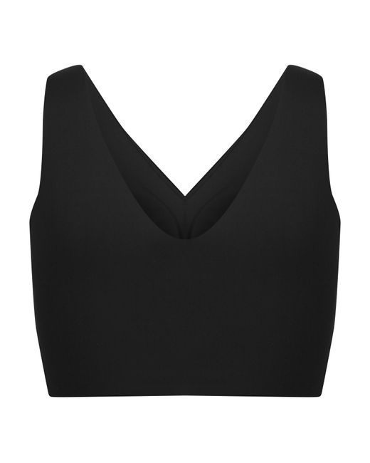 Reebok Black Amina Band Jersey Bralette