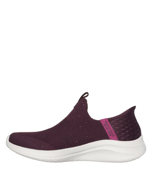 Skechers Purple Slip On Trainers