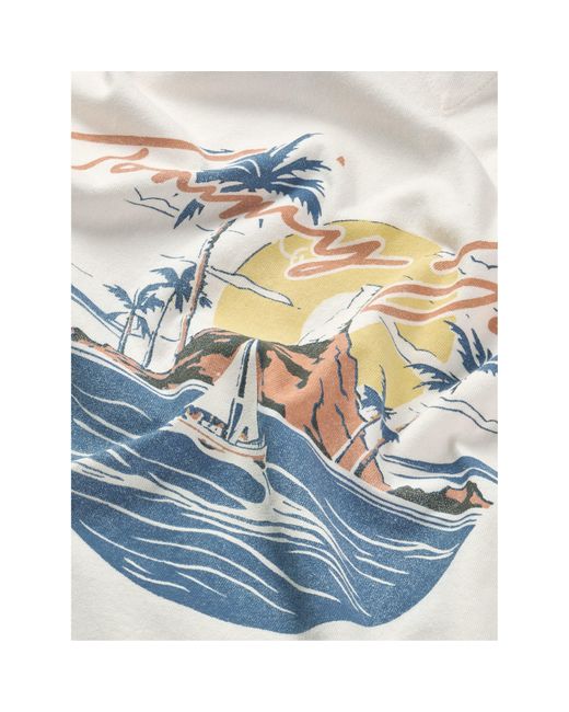 Tommy Hilfiger White Tjm Signature Sailing Short Sleeve T-Shirt for men