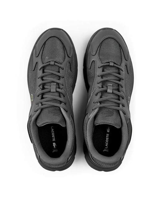 Lacoste Gray L003 Base Runners for men