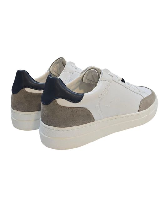 Loyalti White Braid Low-Top Trainers for men