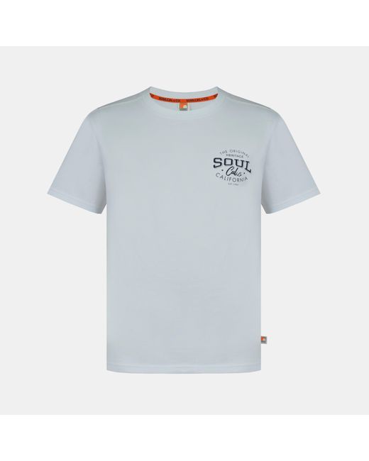 SoulCal & Co California Blue Graphic Print T-Shirt for men