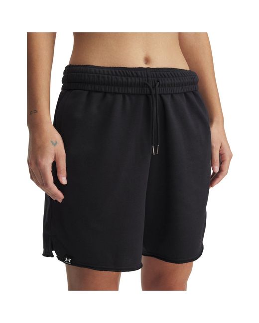 Under Armour Black Fleece Jogger Shorts