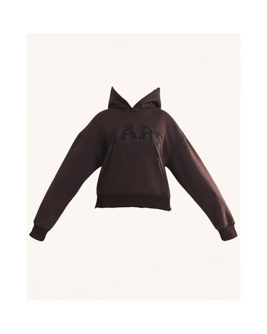 Mars the Label Black Varsity Hoodie