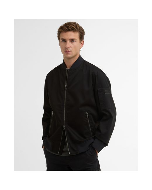 Barbour Black Tardon Casual Jacket for men